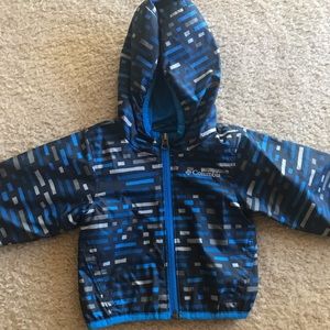 Columbia baby rain coat 6-12 months